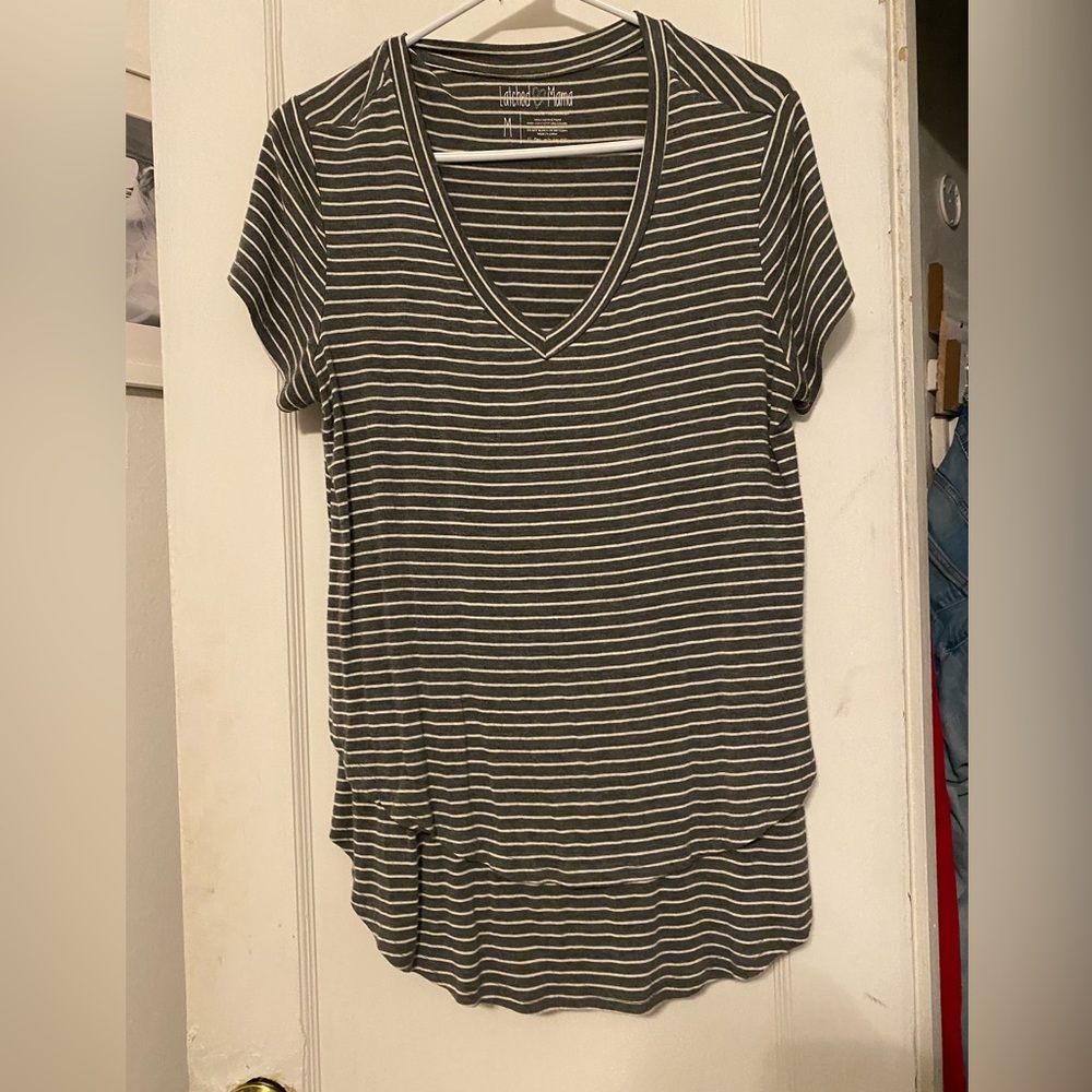 Latched Mama Boyfriend V Neck